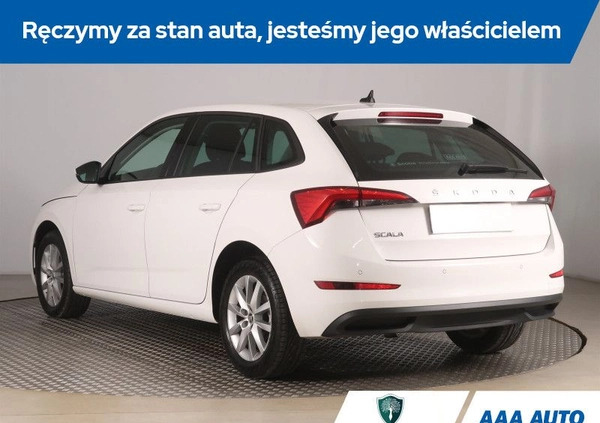 Skoda Scala cena 52000 przebieg: 172292, rok produkcji 2020 z Zagórz małe 301